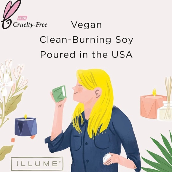 NWT Illume Frost & Fir Juniper Moss Bundled Glass Candle - Picture 11 of 15